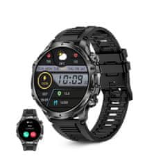 Ksix Smartwatch Venture, 1.85’ TFT XXL zaslon, 10 dana aut., Sport & Health, IP