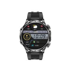 Ksix Smartwatch Venture, 1.85’ TFT XXL zaslon, 10 dana aut., Sport & Health, IP
