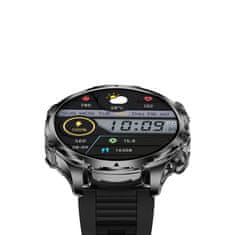 Ksix Smartwatch Venture, 1.85’ TFT XXL zaslon, 10 dana aut., Sport & Health, IP