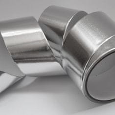 Netscroll Aluminijska ljepljiva traka za brtvljenje i izolaciju, traka za brtvljenje cijevi, vodootporna i otporna na toplinu, izolacijska traka za klima uređaje, 10 m, AluTape