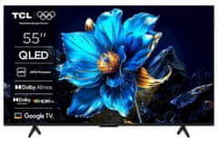 TCL 55P71K 4K QLED TV, 139 cm (55&quot;), Google TV