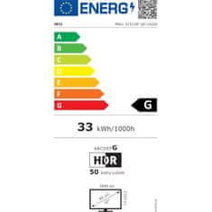 MSI Monitor MAG 321CUP QD-OLED 31.5" / UHD / 165Hz / 0,03ms MPRT / crni PD 15W - podesiv po visini