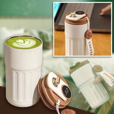 HOME & MARKER® Digitalna termovka s prikazom temperature, inox boca za tople i hladne napitke 450 ml | SMARTSIP