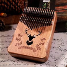 JOJOY® Kalimba afričko glazbilo, lagano za sviranje i učenje, prijenosni instrument | MELODIKO