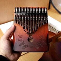 JOJOY® Kalimba afričko glazbilo, lagano za sviranje i učenje, prijenosni instrument | MELODIKO