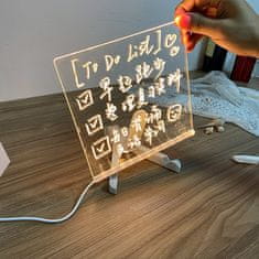 JOJOY® LED akrilna rasvjetna ploča sa 7 markera | LUMOBOARD