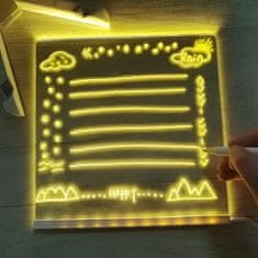 JOJOY® LED akrilna rasvjetna ploča sa 7 markera | LUMOBOARD