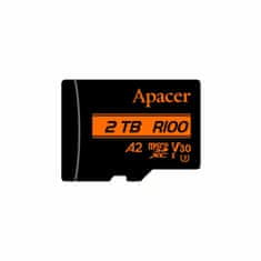 Apacer Memorijska kartica microSD XC 2TB UHS-I U3 R100 V30 A2 AP2TBMCSX10U8-R