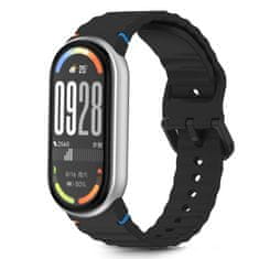 Tech-protect Silicone Sport remen za Xiaomi Smart Band 8 / 9 / 10, black