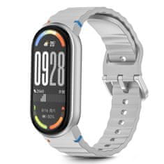 Tech-protect Silicone Sport remen za Xiaomi Smart Band 8 / 9 / 10, crayon grey