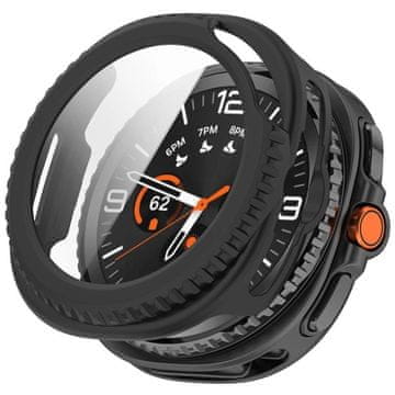 Tech-protect Defense maska sa zaštitnim staklom za Samsung Galaxy Watch 8 Classic (46mm), crno