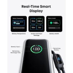 Anker Powerbank 25000 mAh s ugrađenim USB-C kabelom, 165W, crna