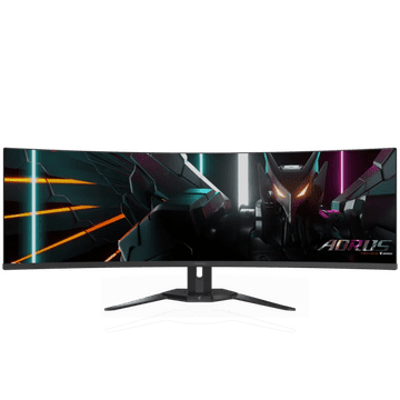Gigabyte AORUS CO49DQ 49 OLED DQHD zakrivljeni monitor, 5120 x 1440, 0.03ms, 144Hz, zvučnici