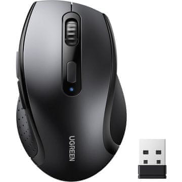 Ugreen ergonomski bežični miš s bočnim tipkama