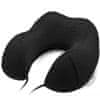 Severno BON VOYAGE putni jastuk, potpora za vrat, crni
