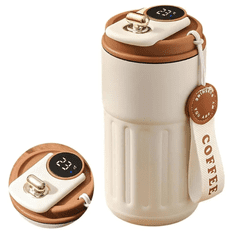 HOME & MARKER® Digitalna termovka s prikazom temperature, inox boca za tople i hladne napitke 450 ml | SMARTSIP