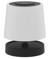 Platinet PTL45 Valovita bežična LED stolna lampa, USB-C, 28,5 x 10 cm, crno-bijela