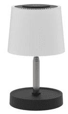 Platinet PTL45 Valovita bežična LED stolna lampa, USB-C, 28,5 x 10 cm, crno-bijela