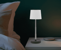 Platinet PTL45 Valovita bežična LED stolna lampa, USB-C, 28,5 x 10 cm, crno-bijela