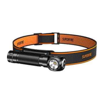 Superfire Superfire TH04-S, 1000 lm USB-C prednja svjetiljka