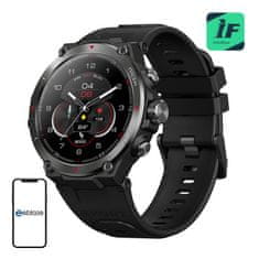 ZEBLAZE Pametni sat Zeblaze Stratos 2 - Crni, GPS, AMOLED zaslon, 25 dana trajanja baterije
