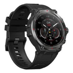 ZEBLAZE Pametni sat Zeblaze Stratos 2 - Crni, GPS, AMOLED zaslon, 25 dana trajanja baterije