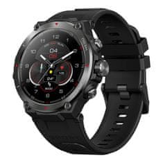 ZEBLAZE Pametni sat Zeblaze Stratos 2 - Crni, GPS, AMOLED zaslon, 25 dana trajanja baterije