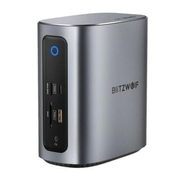 Blitzwolf Blitzwolf BW-TH15 17u1 Docking Stanica 2xHD+DP+4xC+3xUSB 3.0+USB 3.1+C 3.2+C PD+RJ45+micro SD+SD+3.5mm Audio