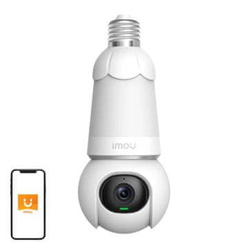 Imou 2u1 Žarulja i 360° Vanjska Kamera WiFi IMOU Žarulja Kamera 5MP