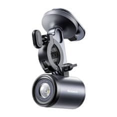 BASEUS Baseus PrimeTrip 2-u-1 nosač za bicikl, držač za telefon + svjetiljku (crni)