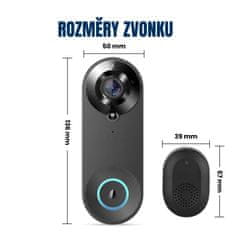 BOT Pametno zvono na vratima s kamerom A5 Tuya