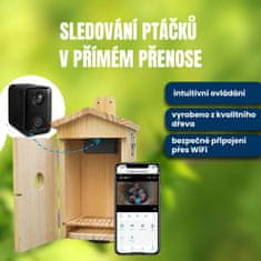 BOT Pametna ptičja kućica s WiFi kamerom Tuya BH2