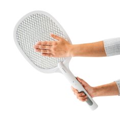InnovaGoods Punjivi reket za ubijanje insekata s UV svjetlom 2 u 1 Elecfly