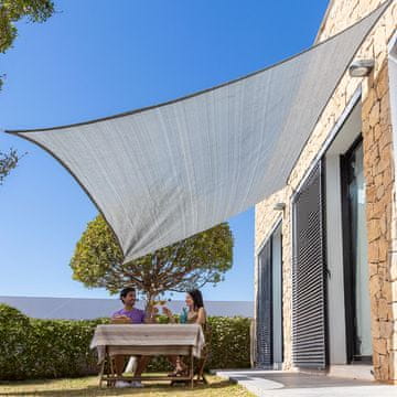 InnovaGoods Pravokutna Jedro tenda Reshad 3 x 4 m siva