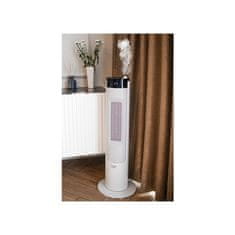 Adler Keramički LCD kalorifer 2200W s ovlaživačem, toranj, bijeli AD7730