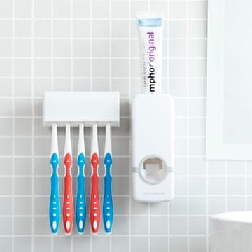 InnovaGoods Dozator za Zubnu Pastu sa Stalkom za Četkice Diseeth