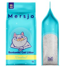 Mersjo Bentonitni posip za mačke NEUTRAL 10l