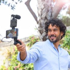 InnovaGoods Komplet za Vlogging sa Svjetlom, Mikrofonom i Daljinskim Upravljačem 