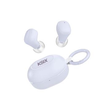Ksix bežične slušalice Neutron, USB-C, kopča za karabiner, bat. 4h + 16h