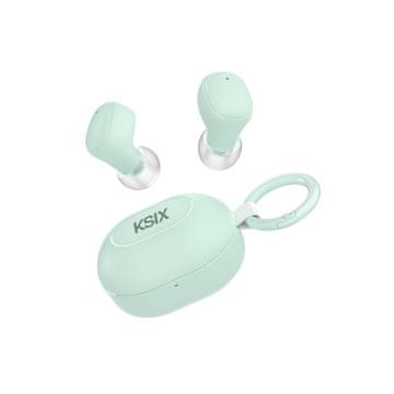 Ksix bežične slušalice Neutron, USB-C, kopča za karabiner, bat. 4h + 16h