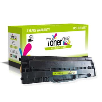 Toner123 Zamjenski toner za HP 106A / W1106A / Laser 107, 107a, 107w / Laser MFP 135, 135a, 135w, 137, 137fnw - crna