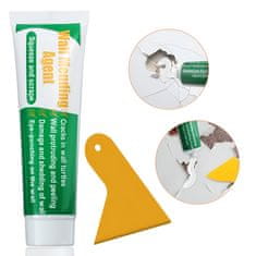 HOME & MARKER® Pasta za brzo popravljanje zidova, bijela masa za pukotine i rupe, jednostavna primjena bez alata | WALLFIX