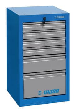 Unior 990ND6 komoda, uska, sa 6 ladica (625622)
