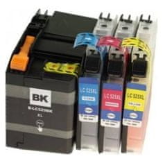 Toner123 Komplet Brother LC529XL-BK + 3 x LC525XL (C, M, Y) / DCP - J100, J105 / MFC - J200 zamjenske tinte (4) - crna, cijan, magenta, žuta