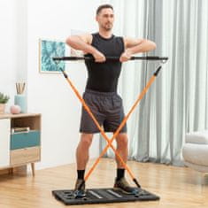 InnovaGoods Integralni Prijenosni Sustav Treninga s Vodičem za Vježbanje Gympak Max 
