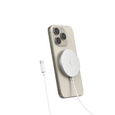 Ksix Bežični punjač MagniBoost, Apple MagSafe, 2.0, metalna obrada, 1 m, 15 W