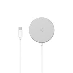Ksix Bežični punjač MagniBoost, Apple MagSafe, 2.0, metalna obrada, 1 m, 15 W