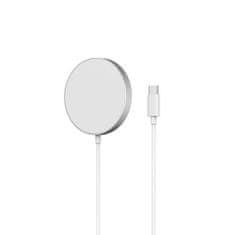Ksix Bežični punjač MagniBoost, Apple MagSafe, 2.0, metalna obrada, 1 m, 15 W