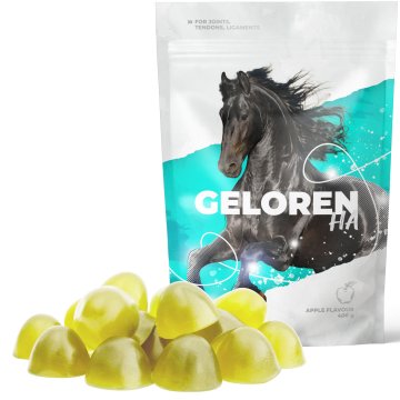 Geloren Geloren Horse HA 450g - Dodatna mješavina, gelovi za konje za zglobove, kolagen, 60 kom.