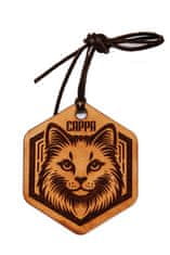 Osvježivač zraka za automobil Aroma Leather Cat Lavanda i Paprena metvica